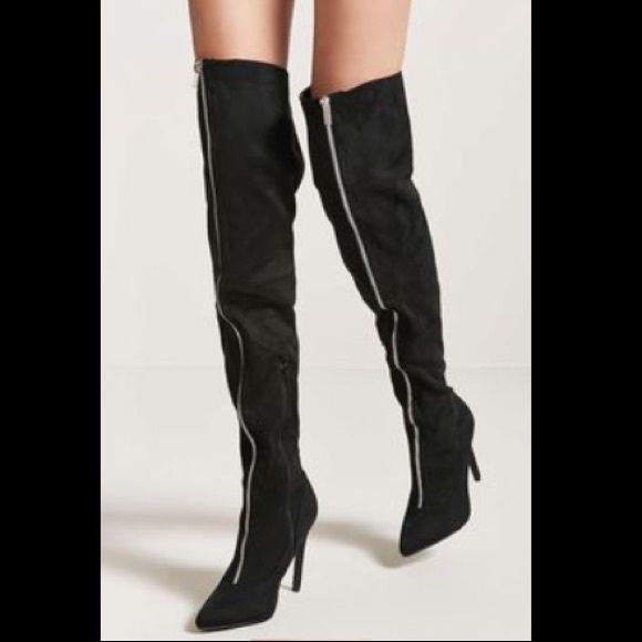 Forever 21 Shoes - Over the knee boots